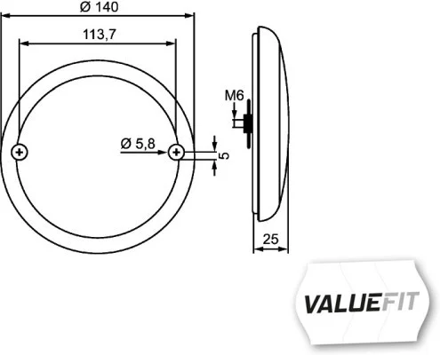 Hella led VALUEfit achterlicht. (*LE) - 5 - 2SD 357 026-001