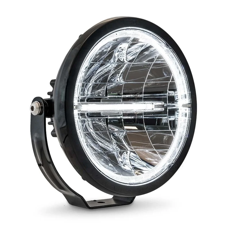 LED verstraler &ndash; witte ring+streep dagrijverlichting 12-24v - 56 1 - WD-5052