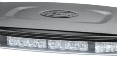 Hella LED-Waarschuwingslicht - Mini Lightbar - 12/24V - Geel - Schroefaansluiting - 2rl 014 565 1 - 2RL 014 565-001